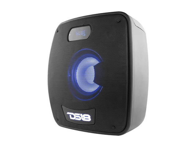 DS18 TLV6 Amplified Self Powered 6.5 inch Party Speaker With LED Light BT And TWS
