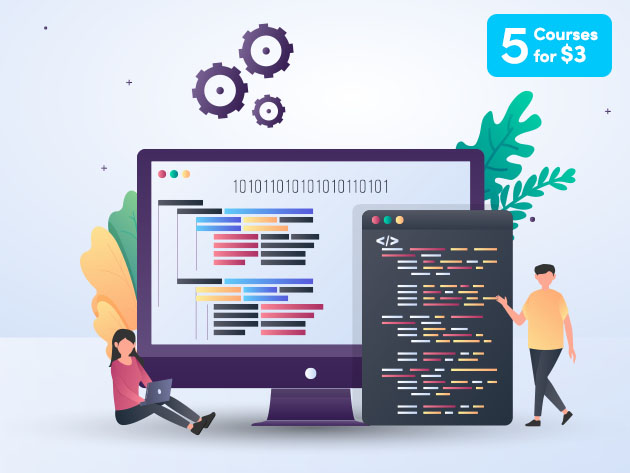 Pick a Bundle: The Ultimate Learn to Code Training (5 Courses)