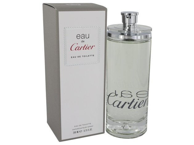 3 Pack EAU DE CARTIER by Cartier Eau De Toilette Spray (Unisex) 6.7 oz for Men