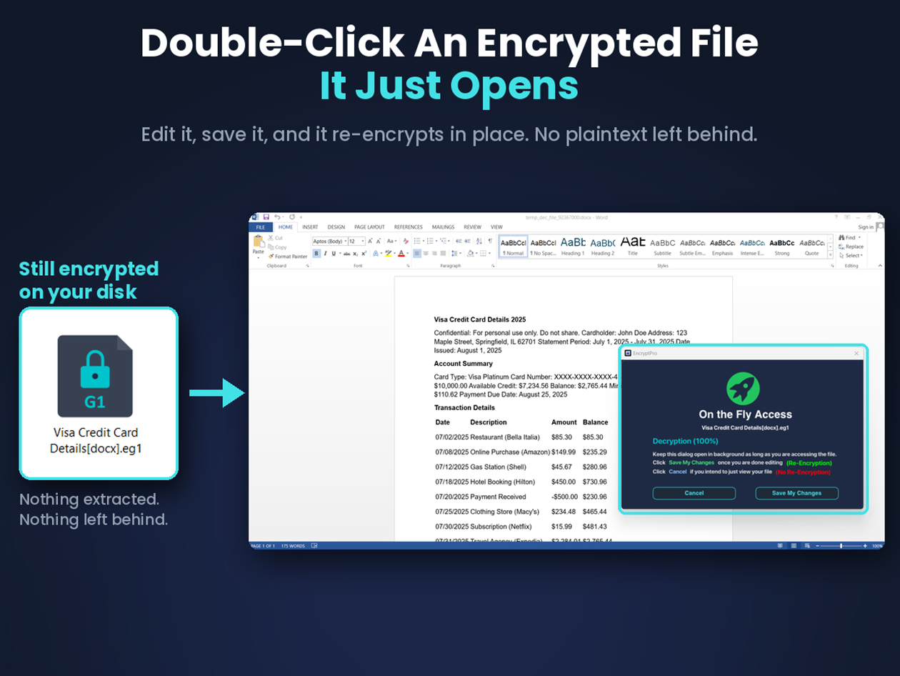 EncryptPro Personal Plan for Windows: Lifetime Subscription