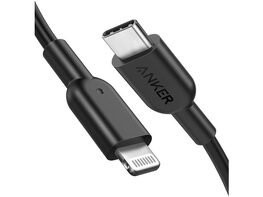 Anker 321 USB-C to Lightning Cable Black / 6ft