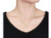 Diamond Solitaire Pendant 1/4 Carat (ctw) in 14K Yellow Gold with Chain