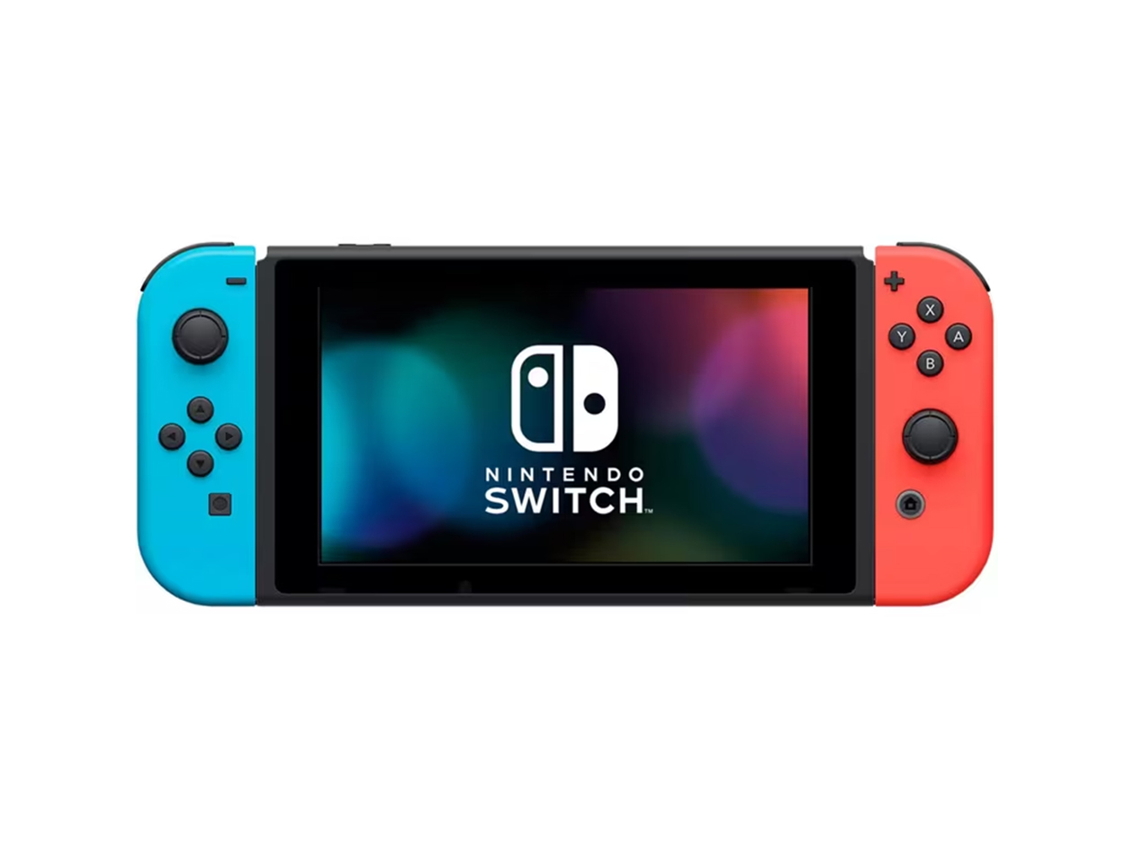 Nintendo Switch - Handheld Gaming Console Bundle (Refurbished)