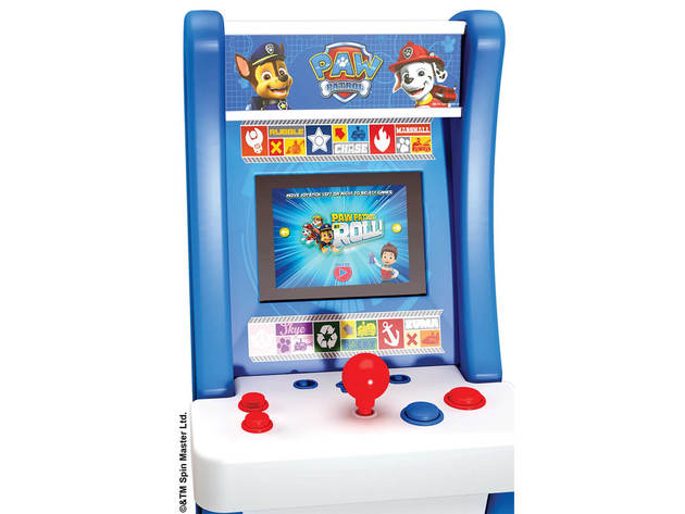 Arcade1up PAWPTRLARCJR Jr. PAW Patrol Arcade Cabinet with Stool