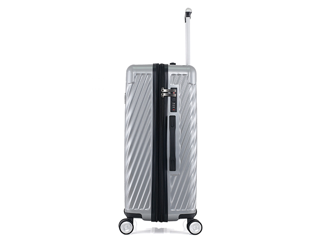 Vittorio Torino 3-Piece Luggage Set (Silver)