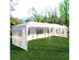 Costway 10'x30'Party Wedding Tent Canopy Heavy duty Pavilion 5 Sidewall - White