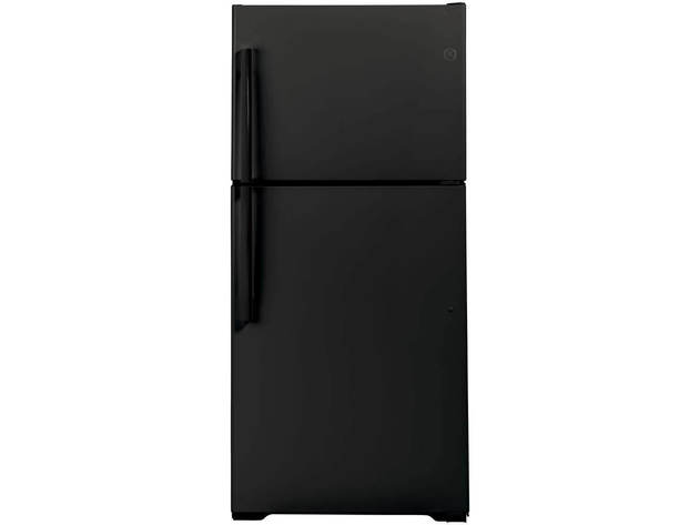 GE GTS19KGNRBB 19.2 cu. ft. Top Freezer Refrigerator in Black