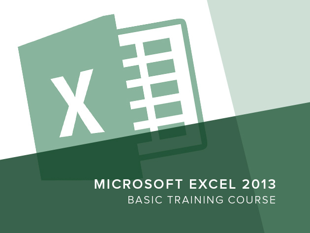 Excel 2013 Basic Training Course