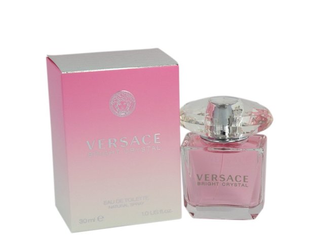 Bright Crystal by Versace Eau De Toilette Spray 1 oz for Women (Package of 2)