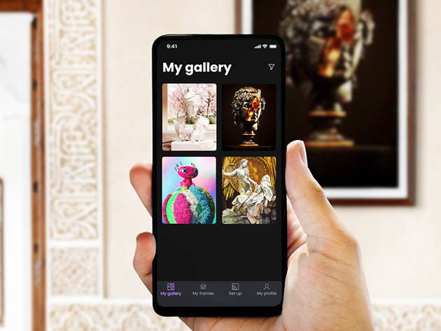 21.5" Tokenframe™ NFT Display (Black)