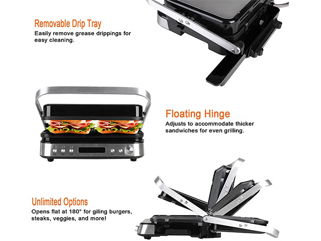 Artestia Electric Indoor Searing Grill-Electric Grill