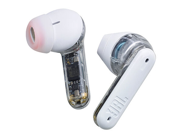 ヘッドホン JBL TUNE FLEX GHOST EDITION WHITE JBL Tune Flex Ghost Edition, True wireless Noise Cancelling