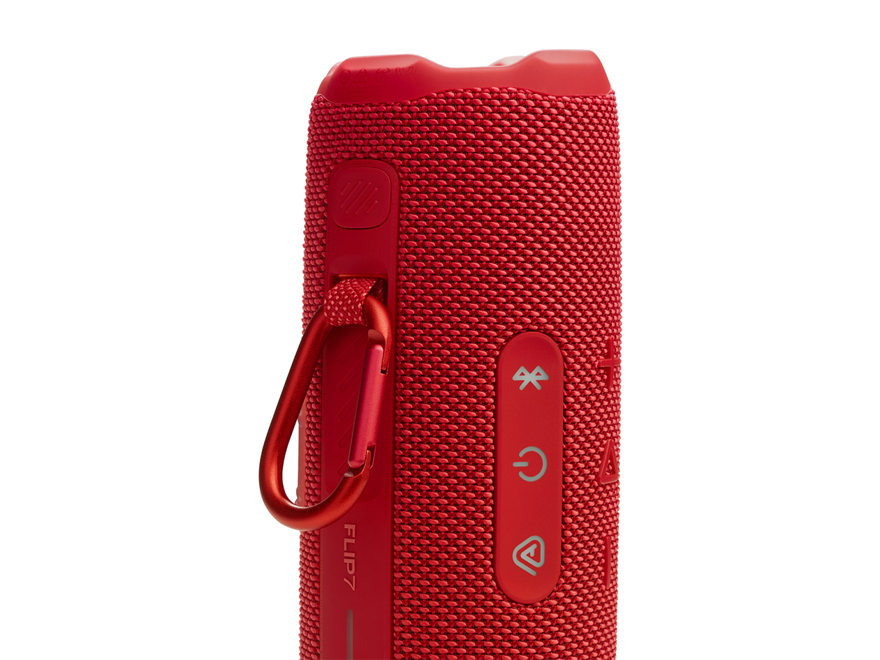 JBL Flip 7 (2025) Portable Speaker - Red (Open Box)