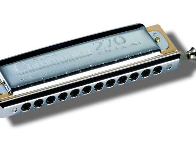 Hohner M754001 270 Deluxe Harmonica Key of C,Contemporary Traditional Chromonica (Like New, No Retail Box)