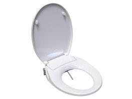 Saniwise Bidet Toilet Seat with Dual Nozzles (Round)