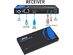 OREI HDMI Extender over Ethernet (HDMI Balun) CAT5e/CAT6 Power Over Cable - HDBaseT - Zero Latency - 1080P Upto 500 Feet -IR Signal