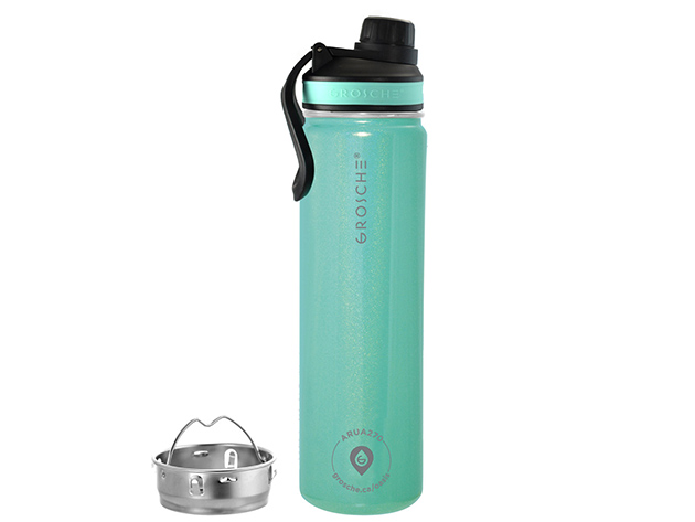 OASIS Fruit Infusion Water Flask (Aquamarine)