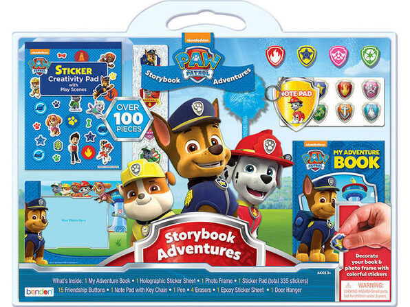 paw patrol 3 in 1 creativity set