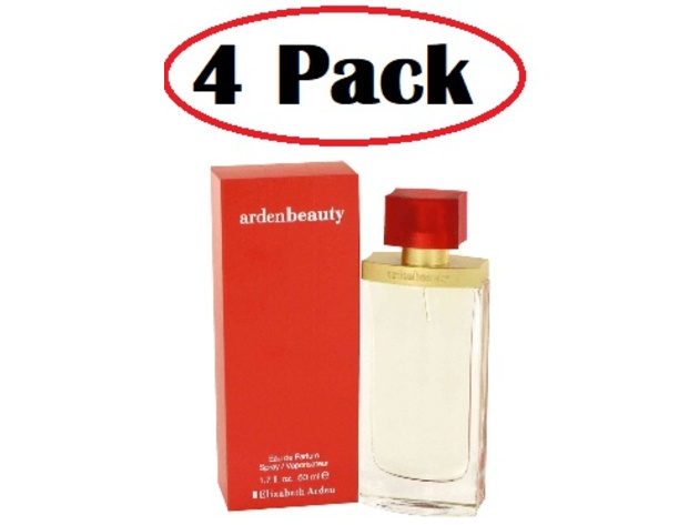 4 Pack of Arden Beauty by Elizabeth Arden Eau De Parfum Spray 1.7 oz