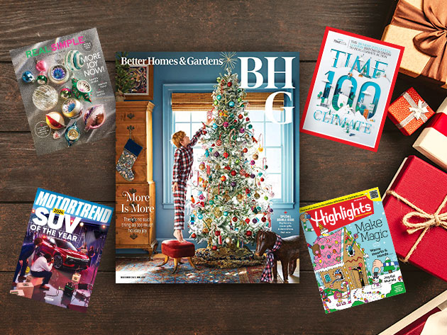 Choose up to 6 Best-Selling Magazine Subscriptions for just $2 each!