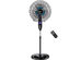 16'' Adjustable Oscillating Pedestal Fan Remote Control Black