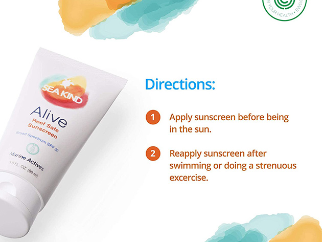 Sea Kind Alive Sunscreen (3oz)