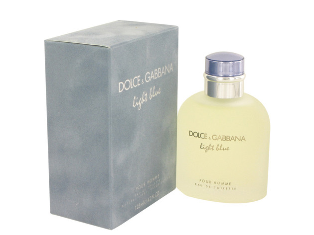 Light Blue by Dolce & Gabbana Eau De Toilette Spray 4.2 oz for Men (Package of 2)
