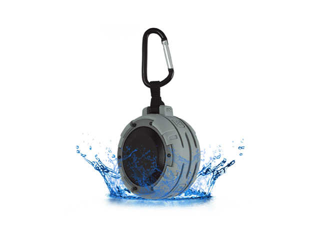 ToughSound Waterproof Bluetooth Speaker (Gray)