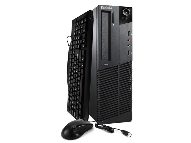 Lenovo ThinkCentre M92P Desktop Computer PC, 3.20 GHz Intel i5 Quad Core Gen 3, 8GB DDR3 RAM, 2TB SATA Hard Drive, Windows 10 Professional 64bit (Renewed)