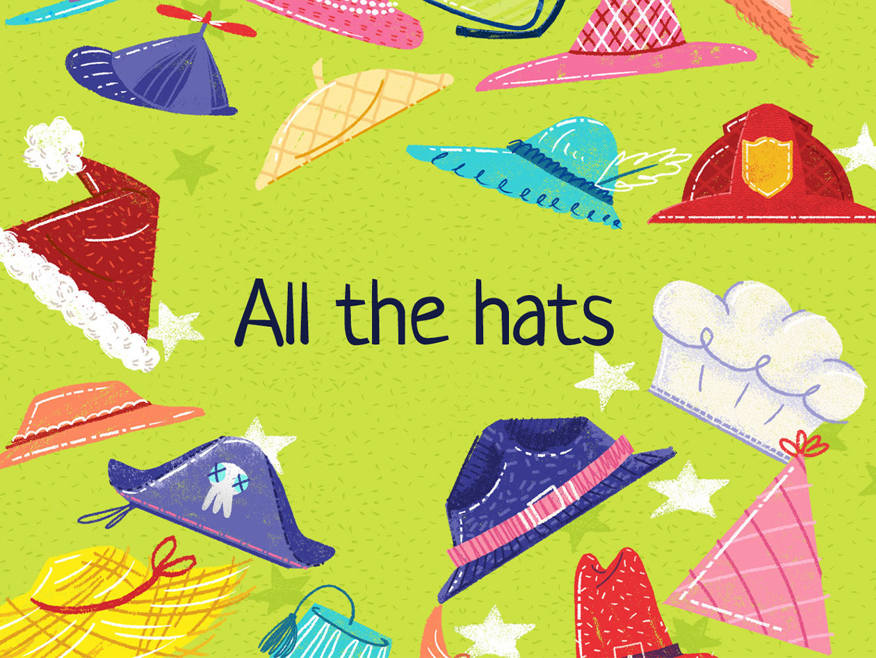 All The Hats - Personalized Hardcover Book (Redemption Voucher)