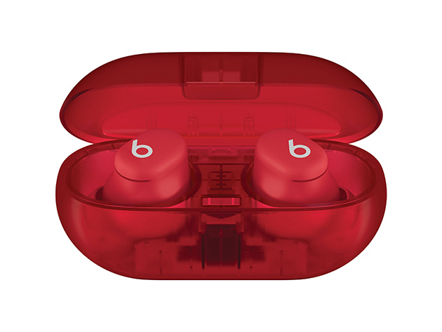 Beats Solo Buds True Wireless Earbuds Transparent Red (Open Box)