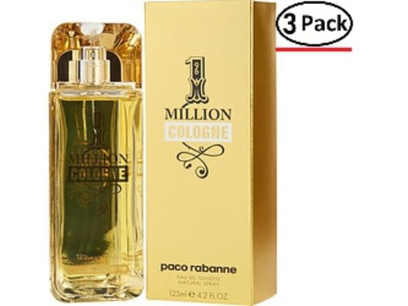 Kwaadaardig alleen boog PACO RABANNE 1 MILLION COLOGNE by Paco Rabanne EDT SPRAY 4.2 OZ for MEN  ---(Package Of 3) | StackSocial