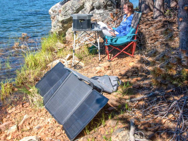 EcoFlow Delta Portable Power Station + 110W Solar Panel