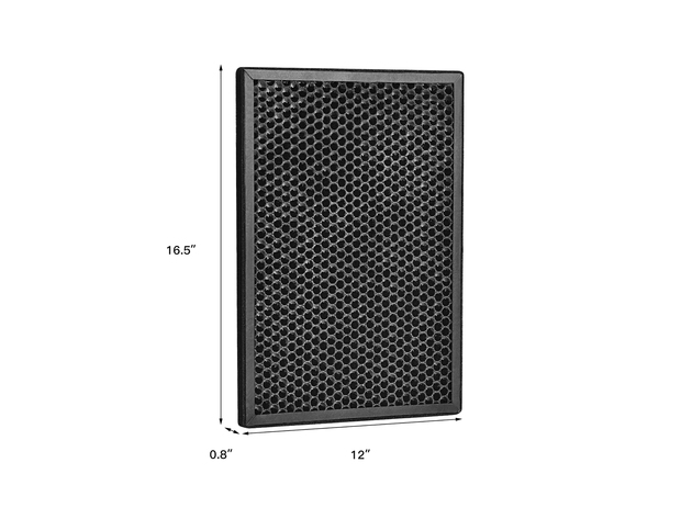 Costway Air Purifier Replacement Filter Active Carbon Replacement Filter - Black