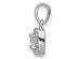 3/10 Carat (ctw H-I, I2-I3) Diamond Solitaire Halo Pendant Necklace in 14K White Gold with Chain