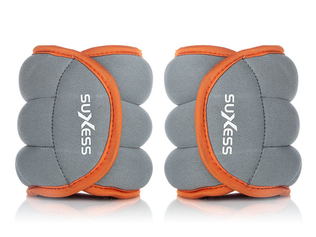 Strength & Aerobic Training Ankle/Wrist Weights (Pairs of 3Lbs Each)