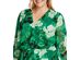 Vince Camuto Women's Floral Cinch Waist Asymmetrical Hem Chiffon Blouse Size Small
