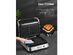 AICOOK Smart Pro Belgian Waffle Maker, 5 Different Programs, Sliver