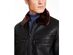 INC International Concepts Men's Julien Faux Leather Jacket  Black Size Large