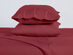 Bamboo 2000 Count 6-Piece Sheet Set with SnugGrip (Raspberry/Queen)