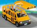 Playmobil Children 12 Pieces Figures Transport Front and Rear Lights School Bus, Yellow (New Open Box)