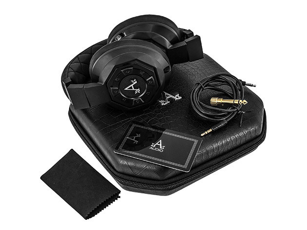 A-Audio Legacy Noise Cancelling Headphones with 3-Stage Technology  (Black)
