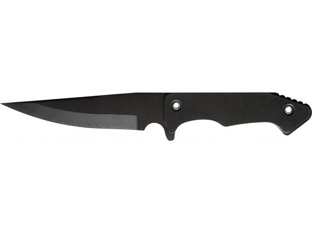 DoubleStar DSK102 Hydra Motac 4.46 Inches Blade Knife with Textured G-10 Handle, Black