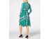 Charter Club Women's Long-Sleeve Handkerchief Dress  Green Size Large