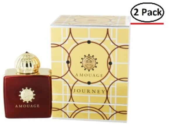 AMOUAGE JOURNEY by Amouage EAU DE PARFUM SPRAY 3.4 OZ for WOMEN ---(Package Of 2)