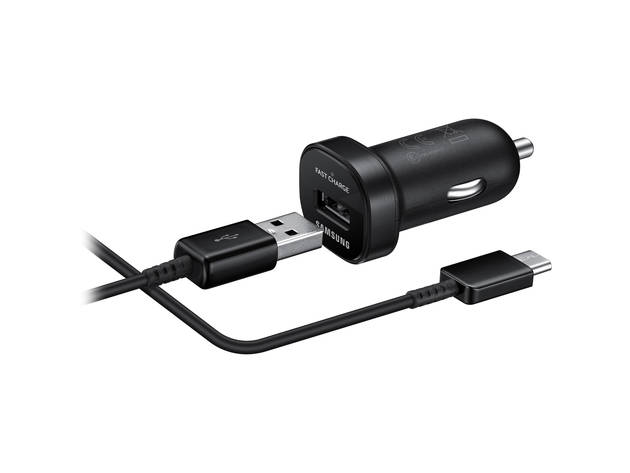 Samsung Fast Charge Vehicle Charger with Type C Cable
