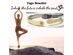 Yoga Bracelets, Om Bracelets, Engraved Bracelets Inhale the future exhale the past- The Om Symbol