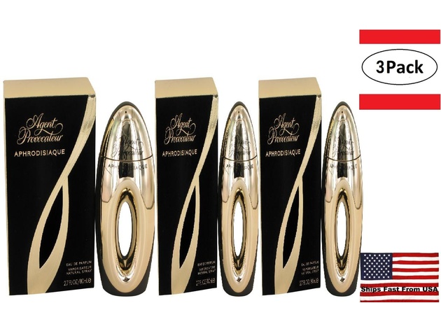 3 Pack Agent Provacateur Aphrodisiaque by Agent Provocateur Eau De Parfum Spray 2.7 oz for Women
