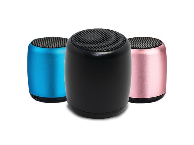 Ematic Portable Bluetooth Speaker and Speakerphone, Enjoy High Quality Sound In A Premium Portable Design, Five Hour Battery Life, Black (Open Box - Like New)