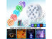 12-Pack Decorative Waterproof Battery Operated LED Lights - 16 Changing Colors